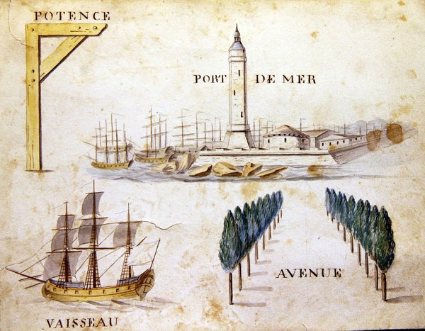 Illusztrációk az 1814-es francia ábécé könyvéből, pub. szerző: Charles Plante Fine Arts alkotó: Arnaud de Beauregard