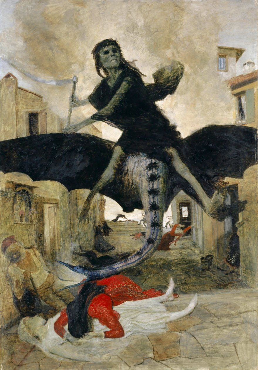 Die Pest alkotó: Arnold Böcklin