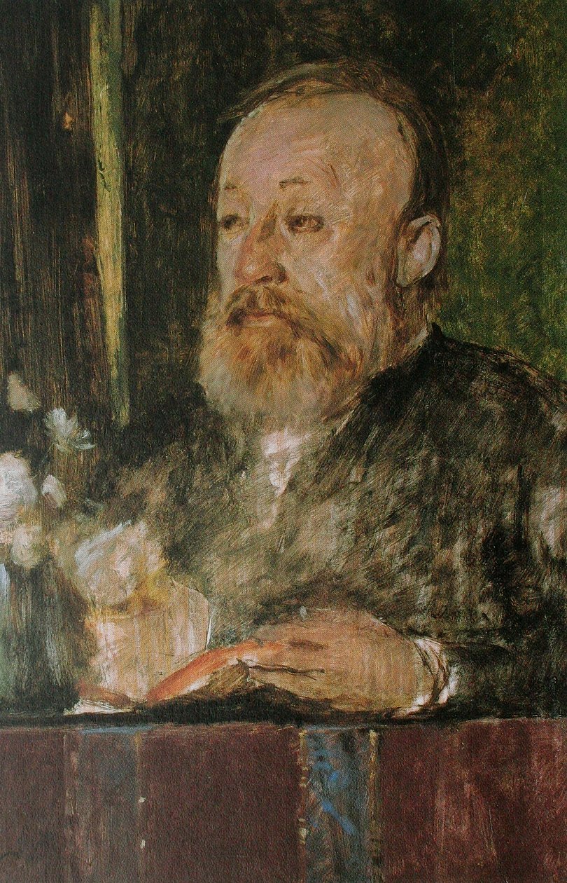 Gottfried Keller portréja alkotó: Arnold Böcklin