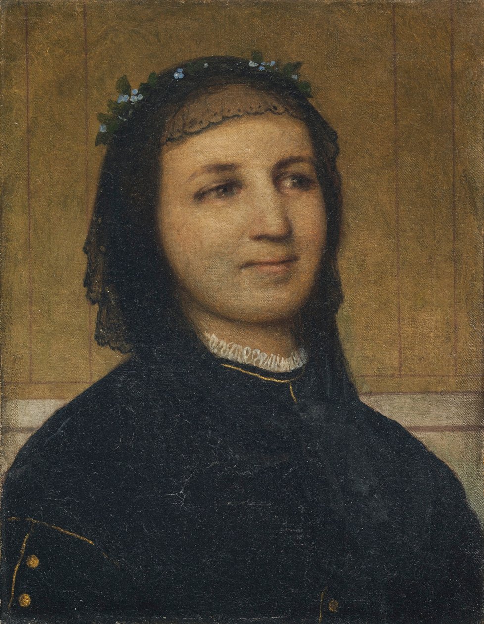 Margaretha Antoinette Mähly-Schermar portréja alkotó: Arnold Böcklin