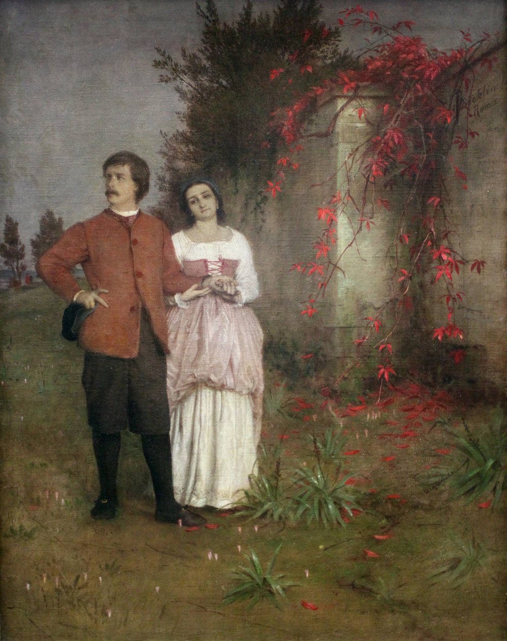 A művész és felesége alkotó: Arnold Böcklin