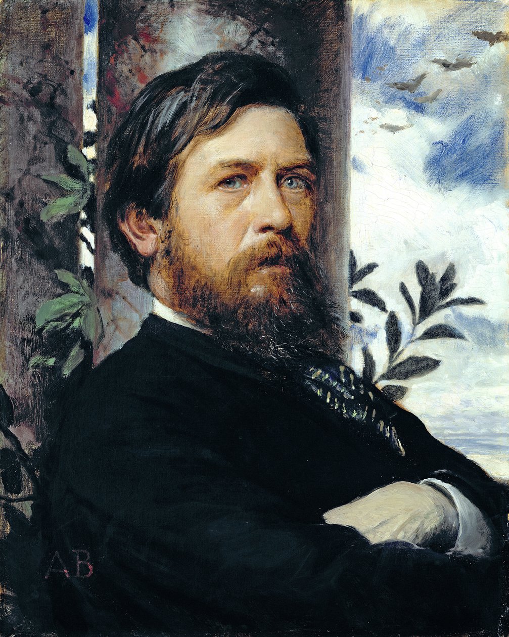 Önarckép, 1873 alkotó: Arnold Böcklin