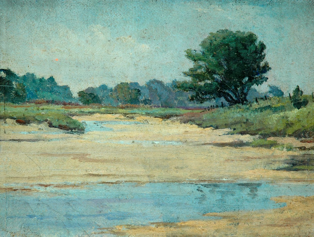 Walberswick (olaj, nyújtatlan vászon) alkotó: Arnold Priestman
