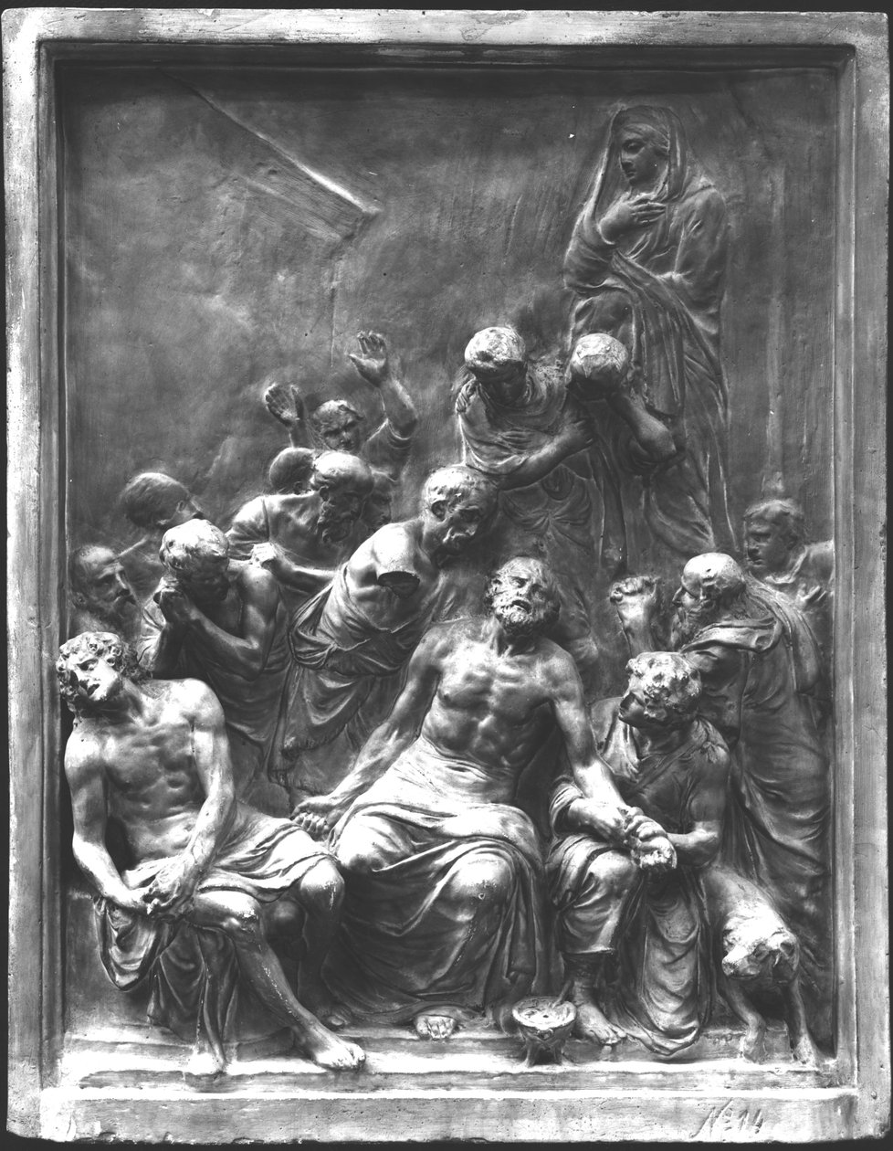 Szókratész halála (Kr. e. 470-399) alkotó: Arnold or Artus the Elder Quellin I