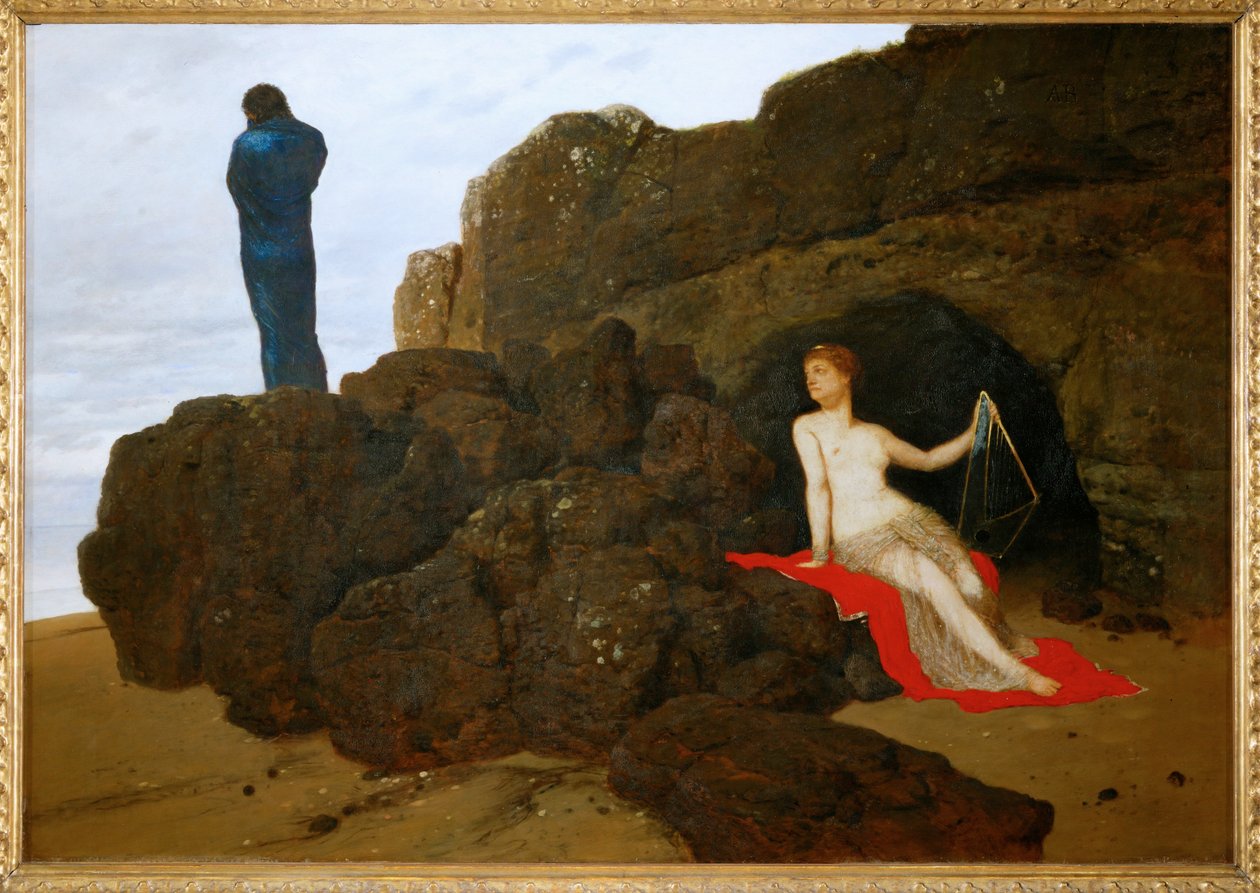 Odüsszeusz és Kalüpszó - Odüsszeusz és Kalüpszó ... alkotó: Arnold Böcklin