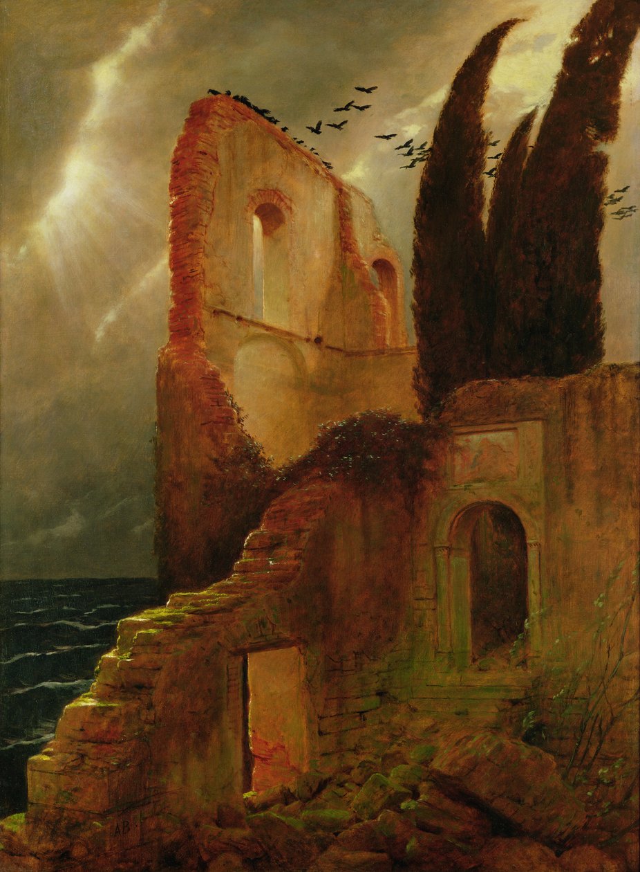 Rom a tenger mellett alkotó: Arnold Böcklin