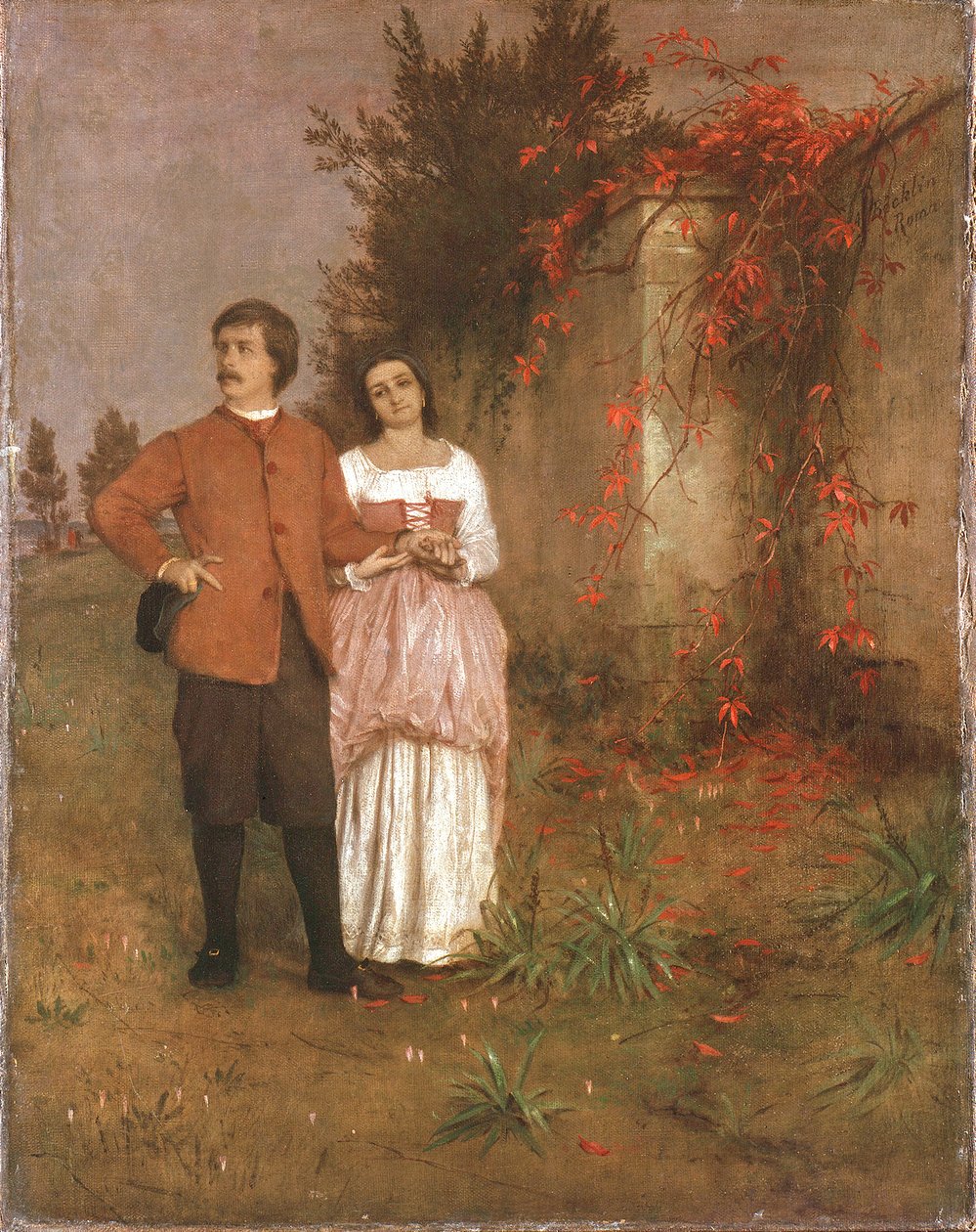 Arnold Böcklin és felesége alkotó: Arnold Böcklin