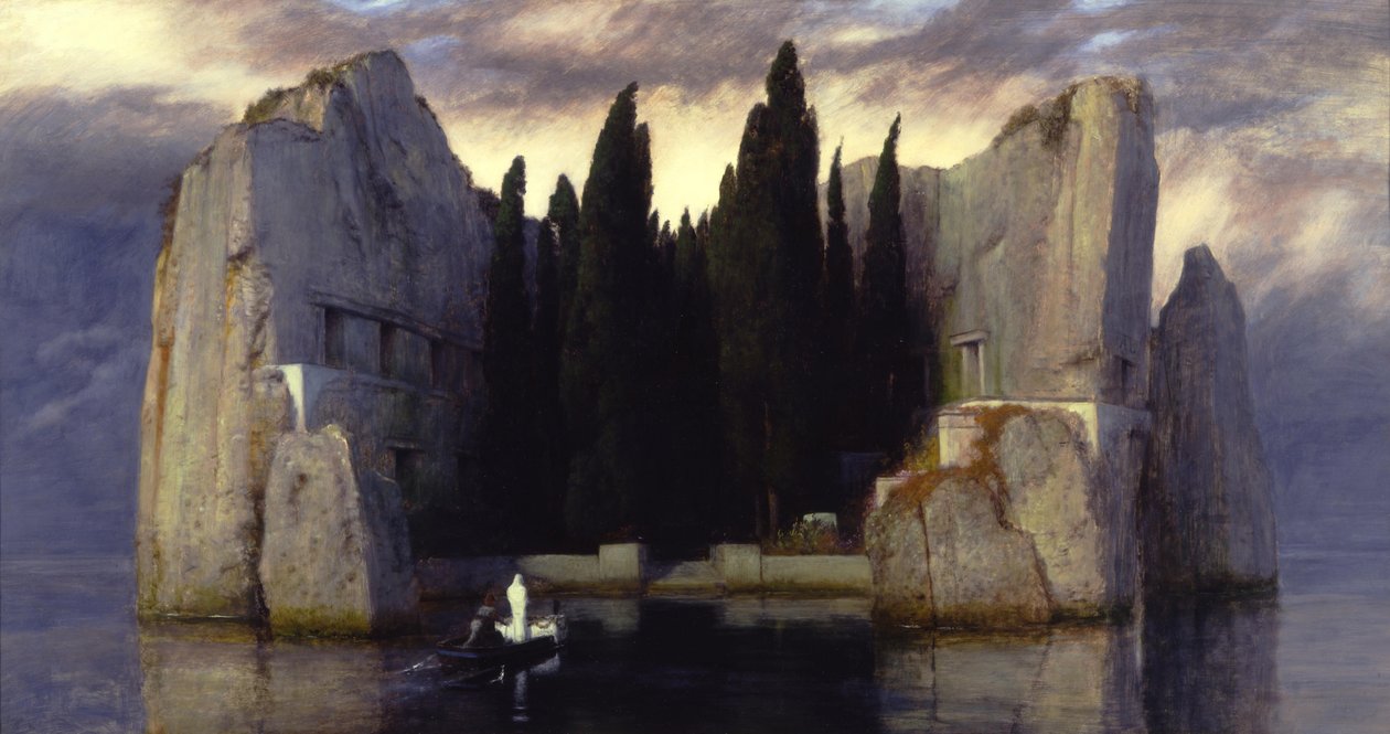 A Halottak szigete alkotó: Arnold Böcklin