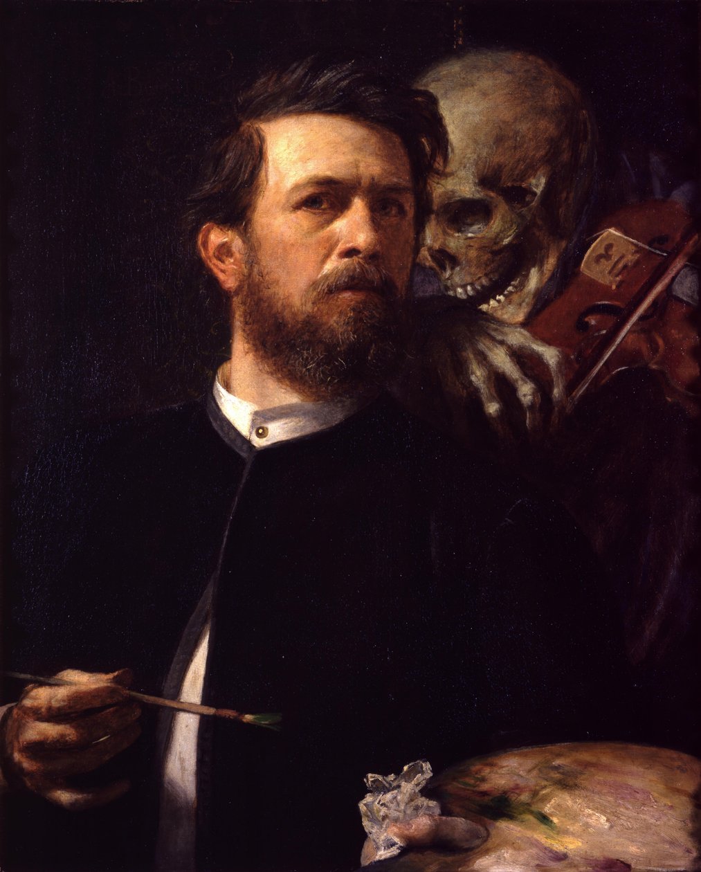 Önarckép alkotó: Arnold Böcklin