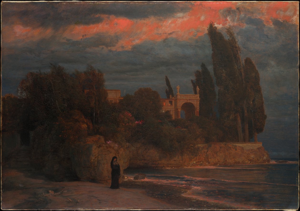 Villa a tengerparton alkotó: Arnold Böcklin