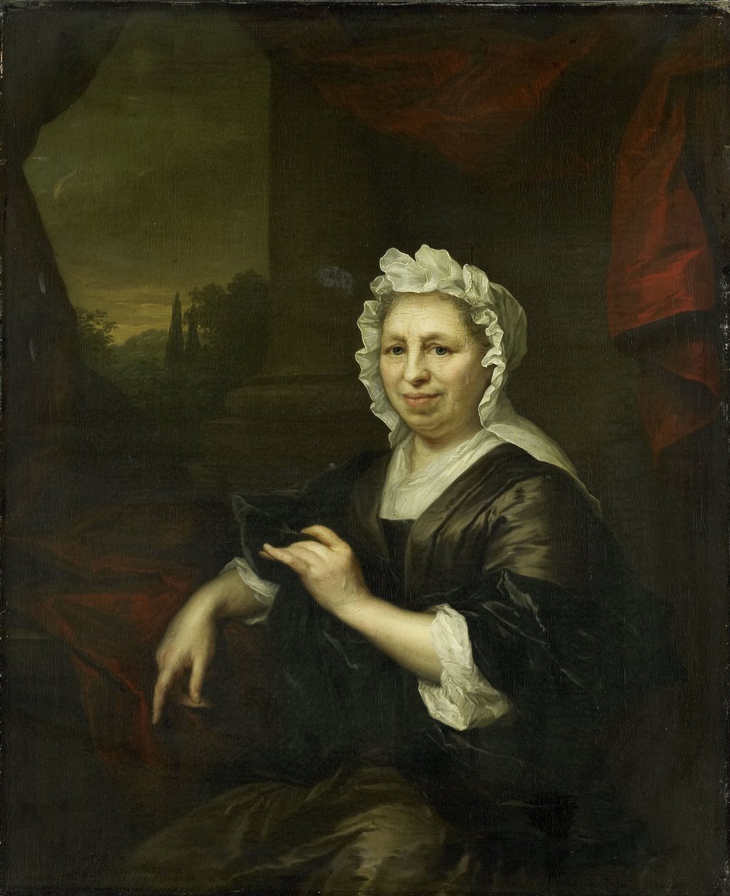 Brechje Hooft (1640-1721). Harmen van de Poll özvegye alkotó: Arnold Boonen (attributed to)