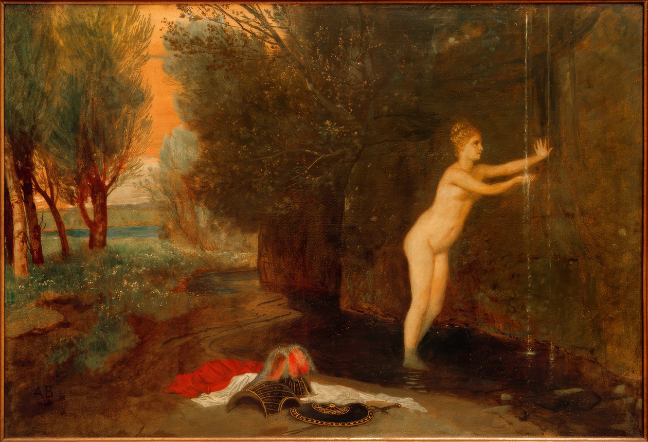 Am Quell alkotó: Arnold Böcklin