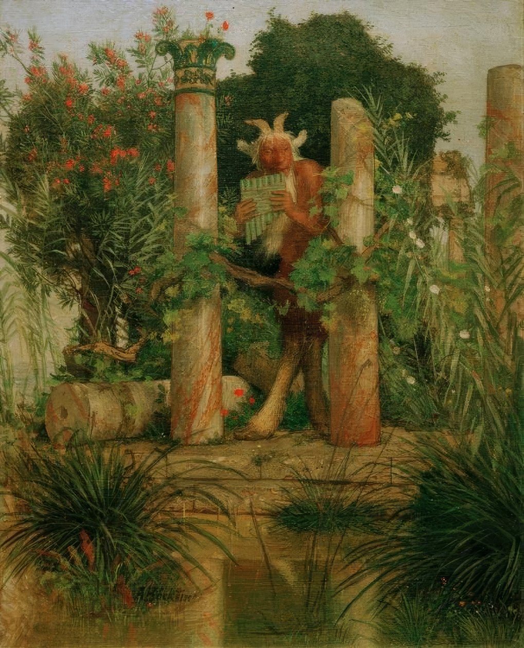 idill alkotó: Arnold Böcklin