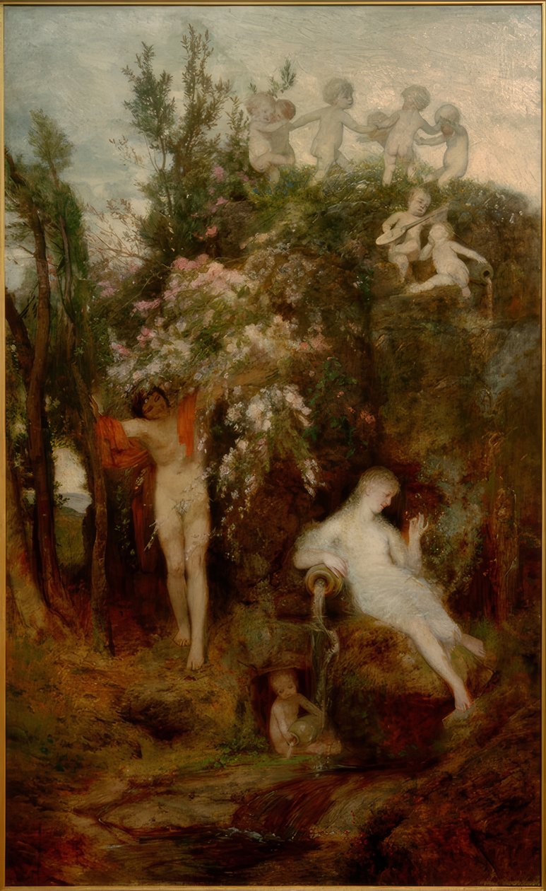 Szeresd a tavaszt alkotó: Arnold Böcklin