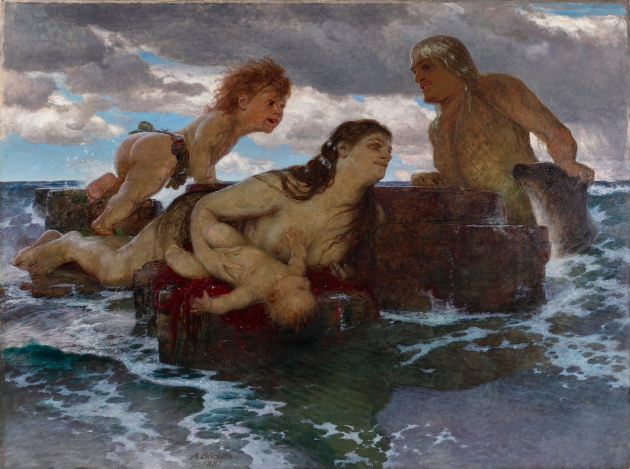 tengeri idill alkotó: Arnold Böcklin