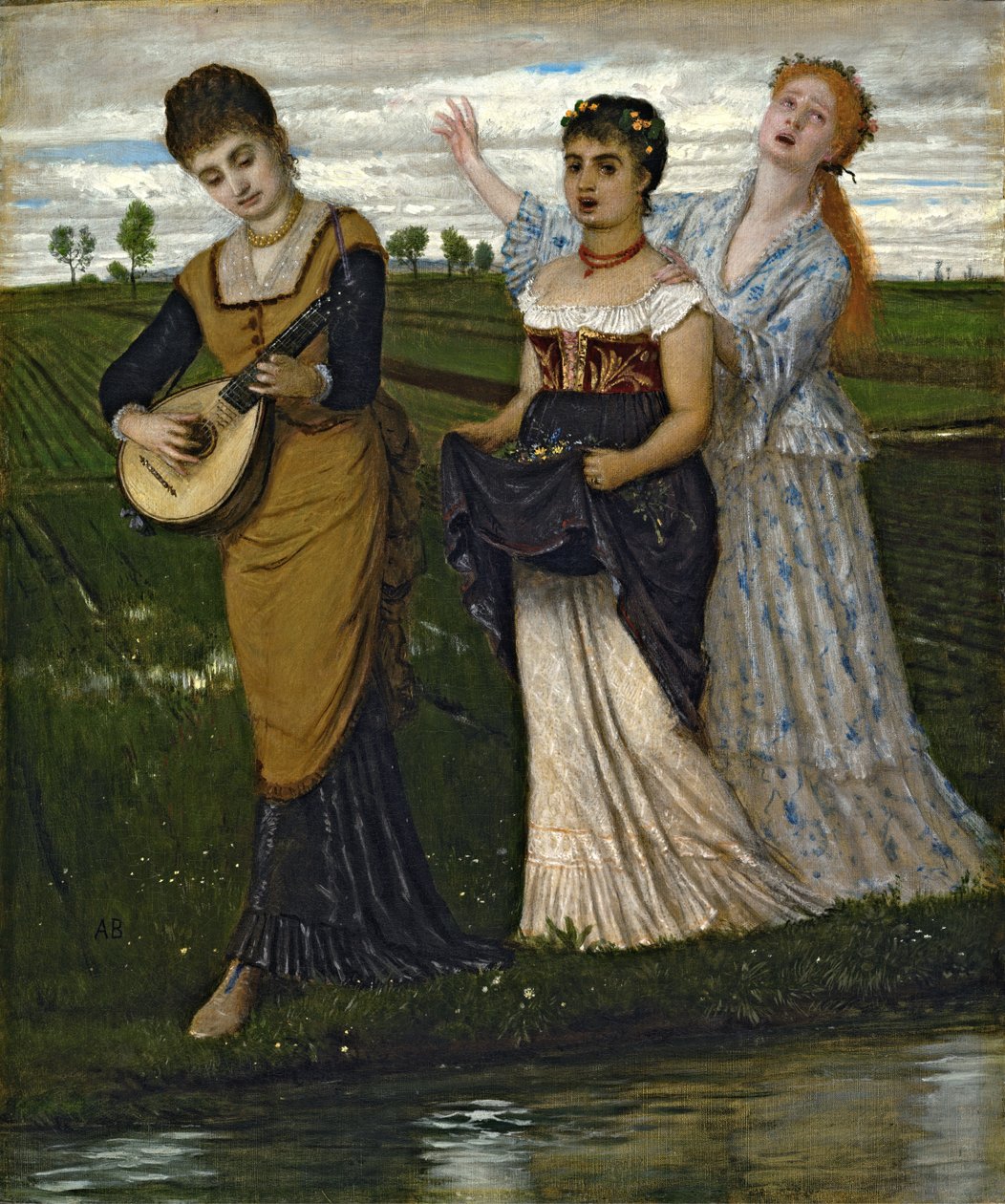 Tavasz (A tavasz dalai) alkotó: Arnold Böcklin