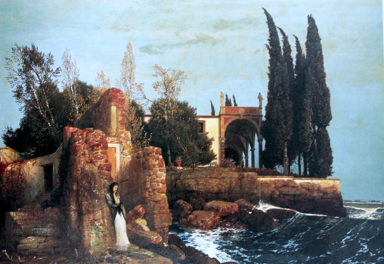 Villa a tengerparton alkotó: Arnold Böcklin