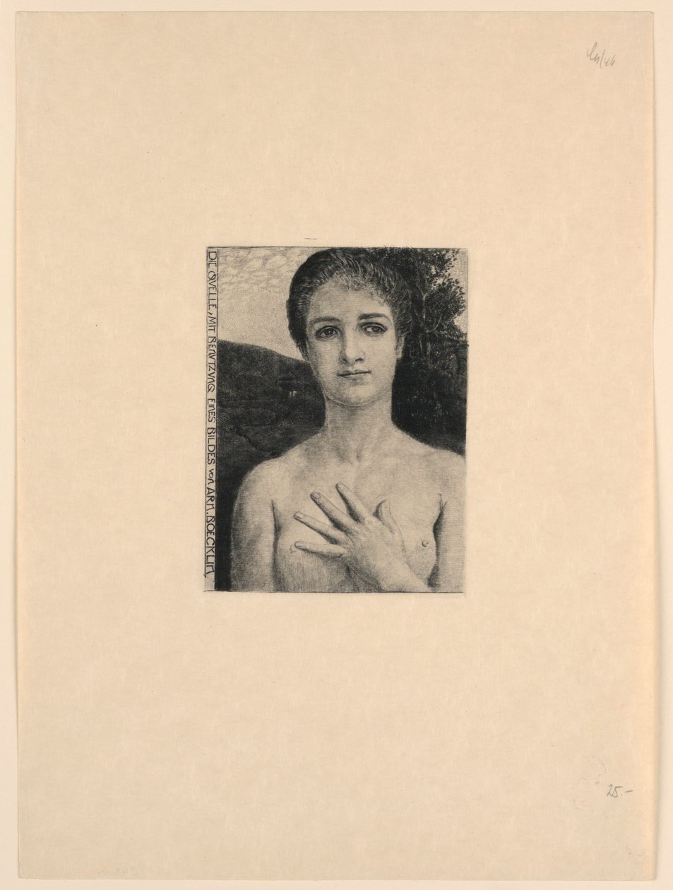Nő alkotó: Arnold Böcklin