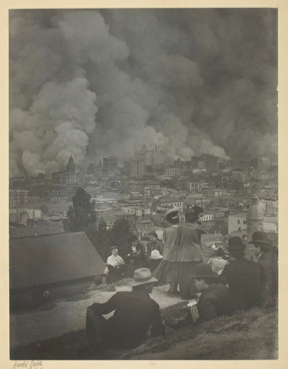 San Francisco-i földrengés alkotó: Arnold Genthe