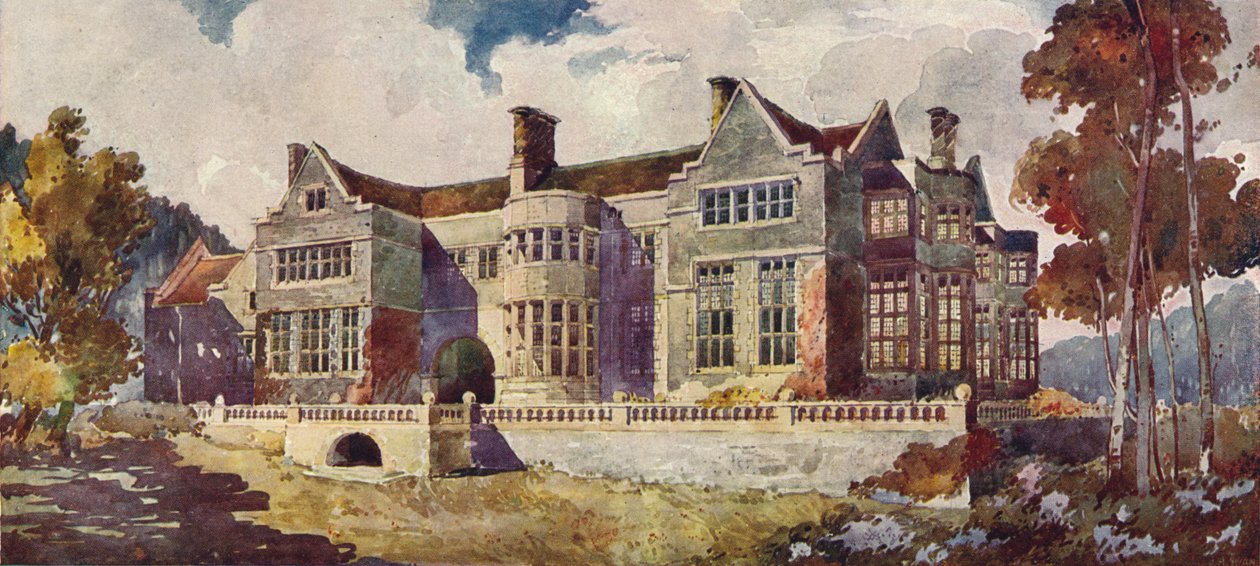 „Masycrugiau Manor, Carmarthenshire”, 1900, 1905 alkotó: Arnold Mitchell