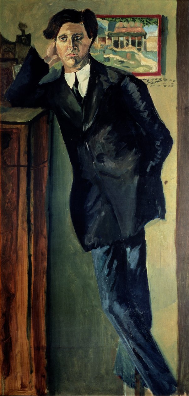 Alban Berg (1885-1935) portréja alkotó: Arnold Schönberg