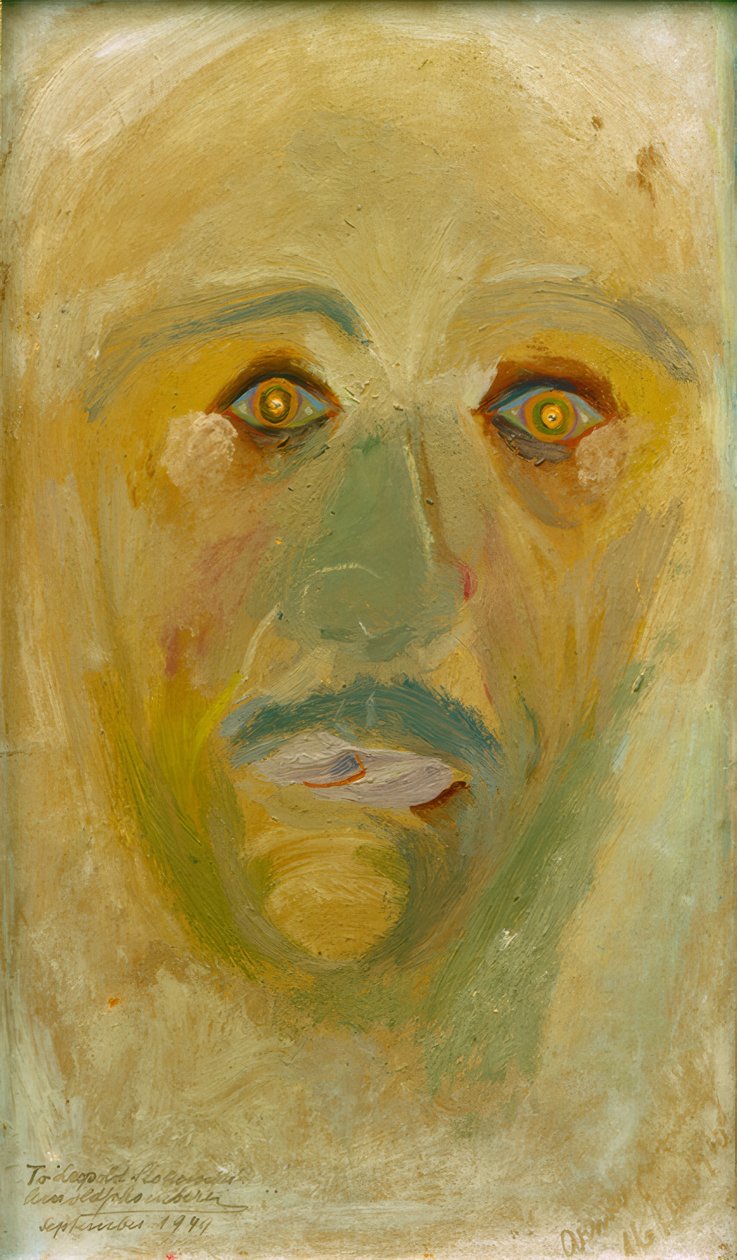 Önarckép (vízió) alkotó: Arnold Schönberg