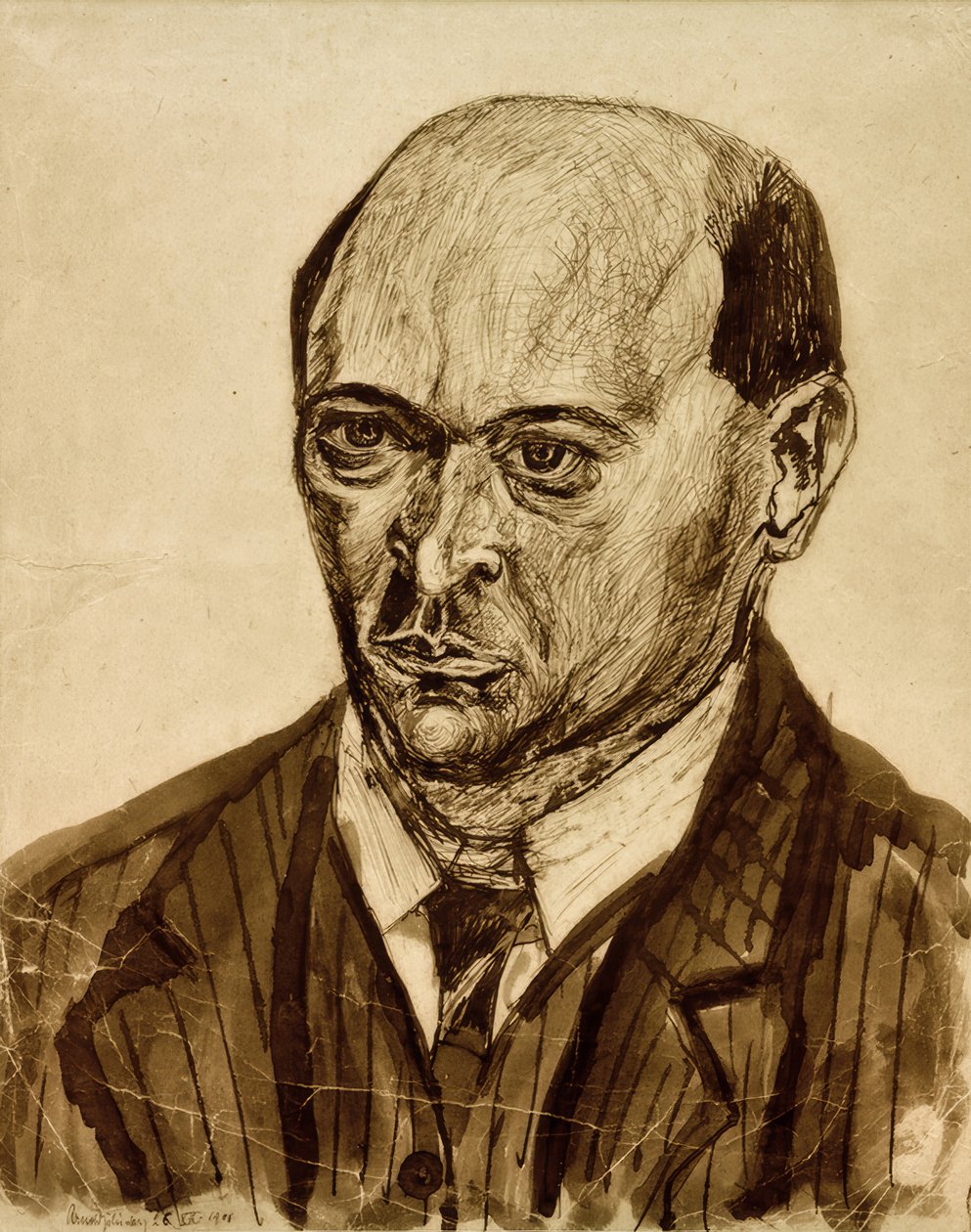 Önarckép alkotó: Arnold Schönberg