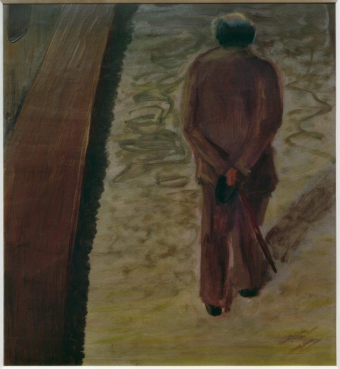Önarckép hátulról alkotó: Arnold Schönberg