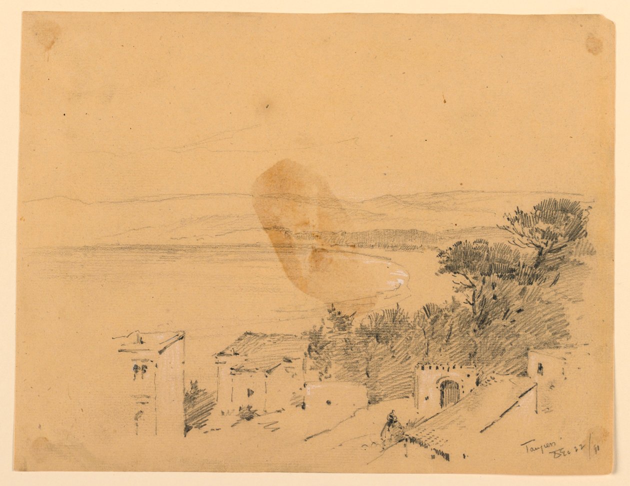 Tangeri-öböl alkotó: Arnold William Brunner