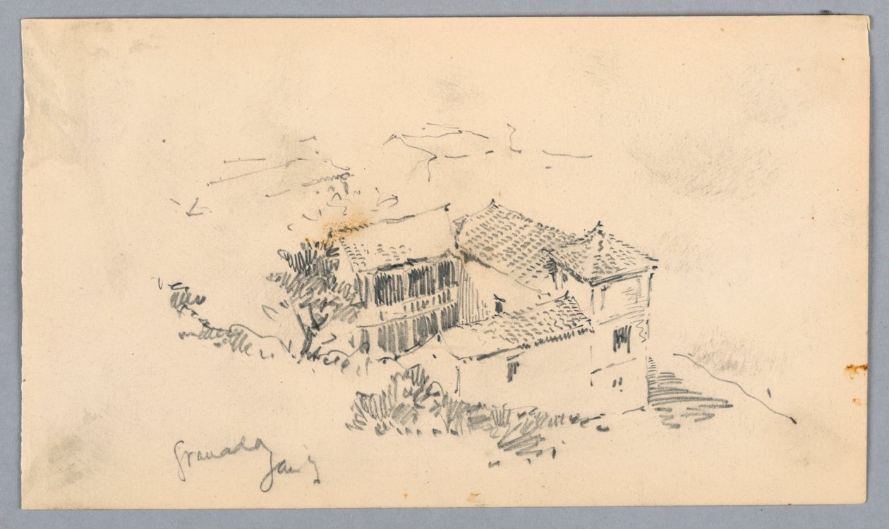 Udvar, Granada alkotó: Arnold William Brunner