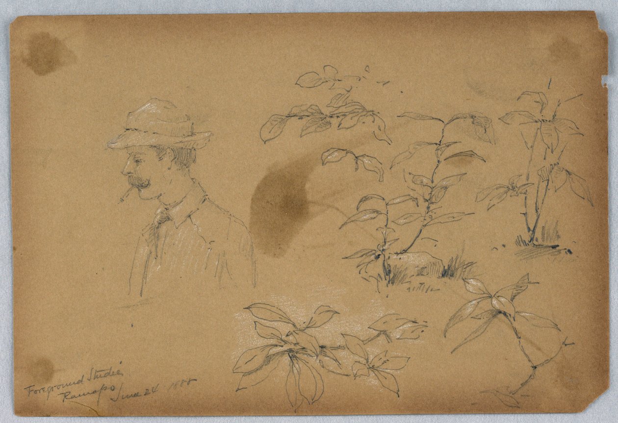 Foreground Studies, Ramapo alkotó: Arnold William Brunner
