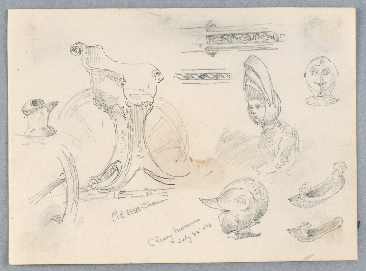 Cluny Múzeum, Párizs alkotó: Arnold William Brunner
