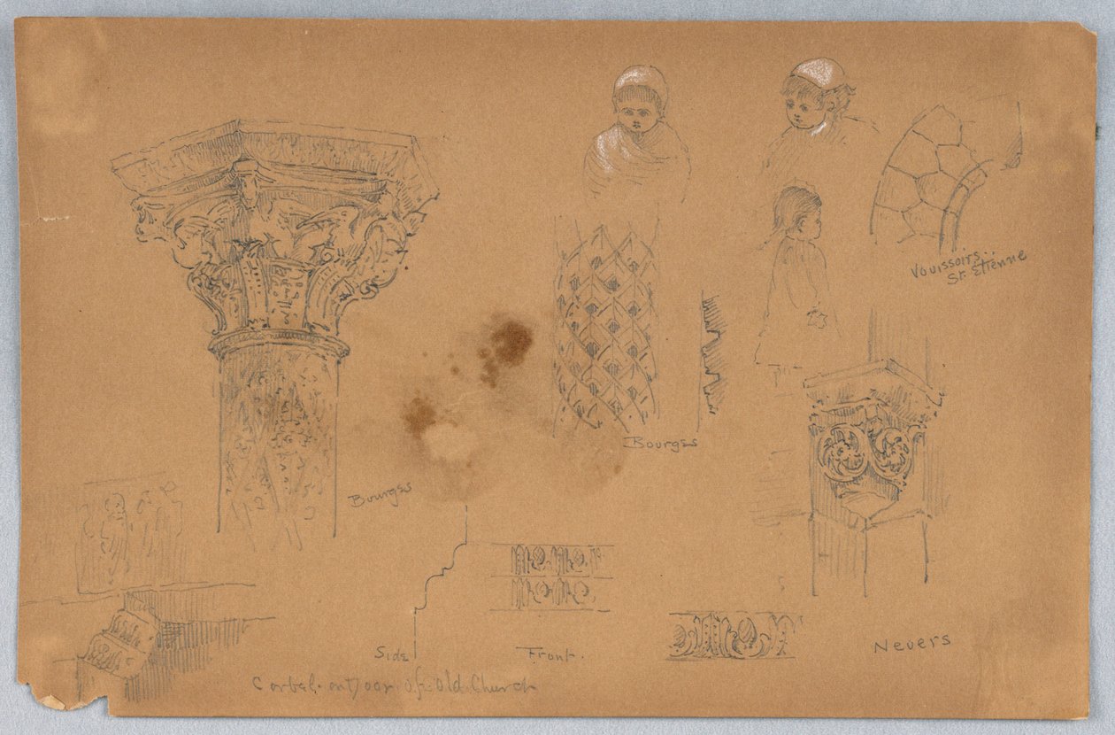 Nevers és Bourges alkotó: Arnold William Brunner