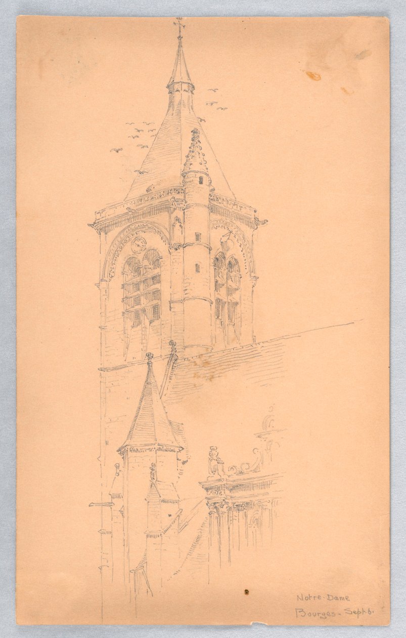 Notre Dame, Bourges alkotó: Arnold William Brunner