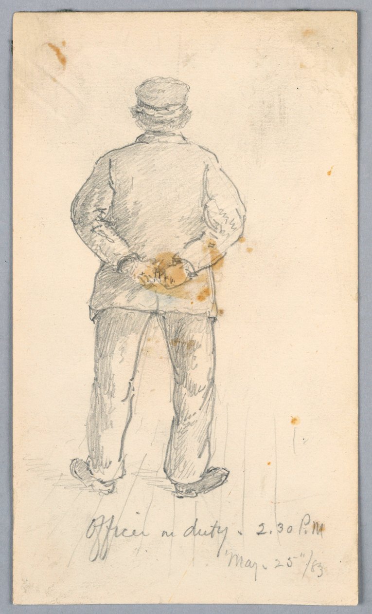 Ügyeletes tiszt. 14:30 alkotó: Arnold William Brunner