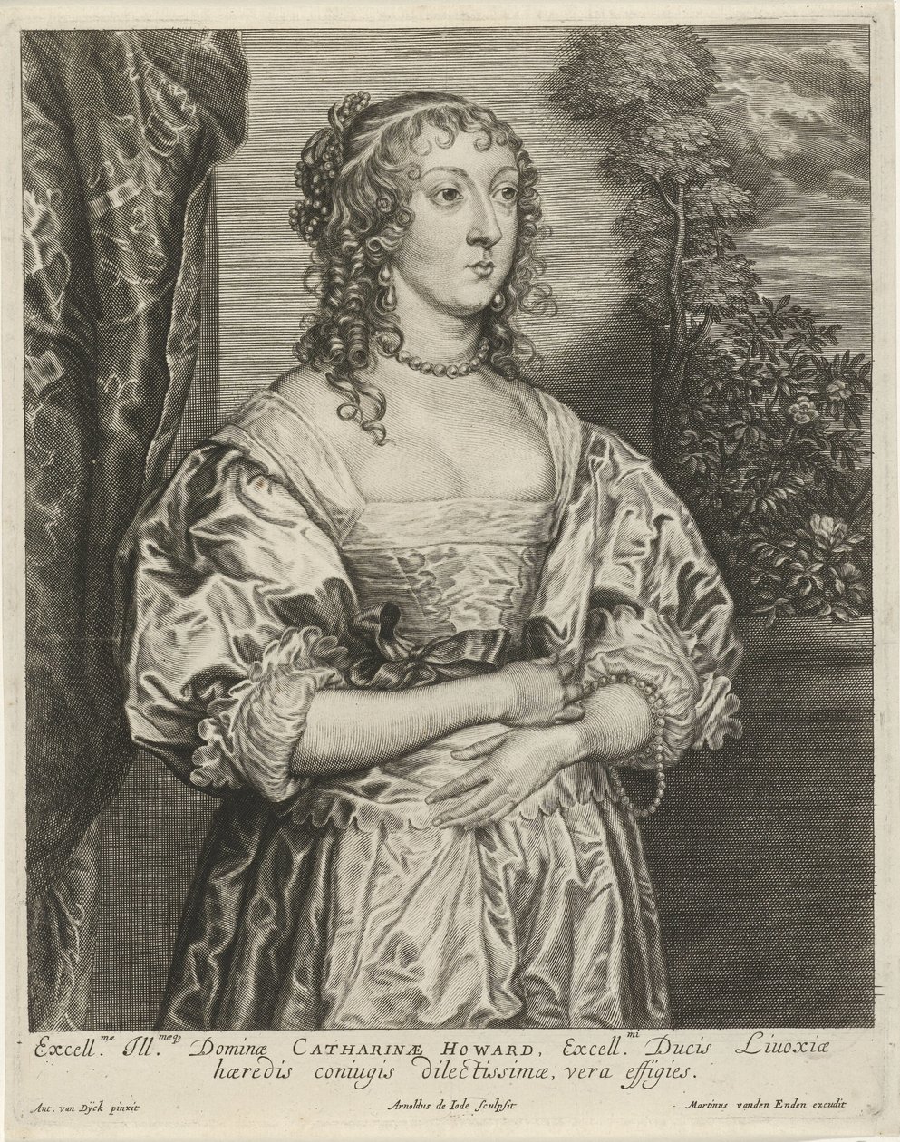 Katherine Howard portréja alkotó: Arnold de Jode
