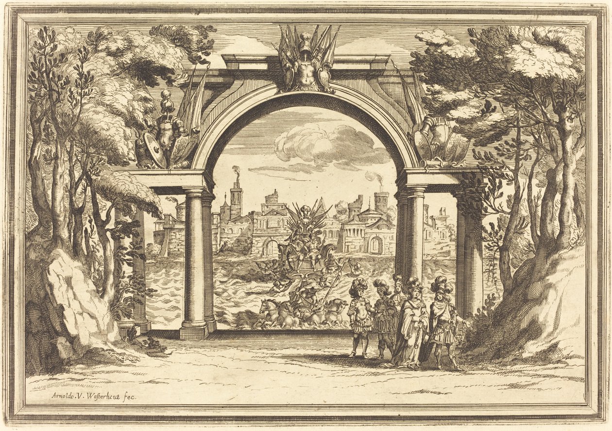 A görög Trójában: 1. tábla alkotó: Arnold von Westerhout