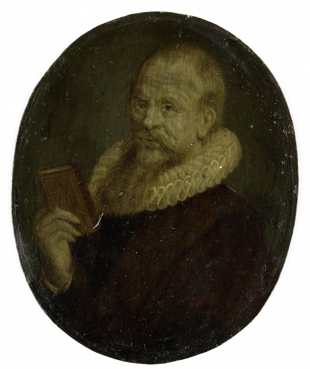 Theodorus Schrevelius, a leideni Latin Iskola rektorának portréja alkotó: Arnoud van Halen