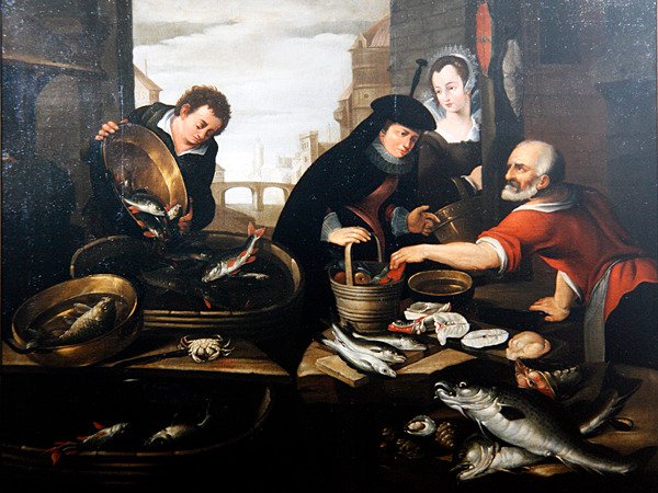 Halárus bódé (olaj, vászon) alkotó: Arnout de Muyser