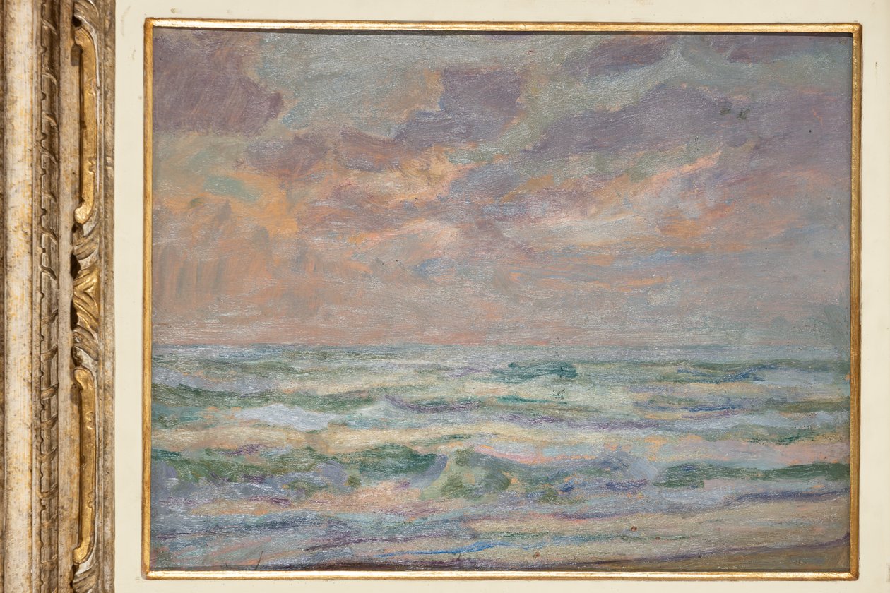 Marina (olaj, panel) alkotó: Aroldo Bonzagni