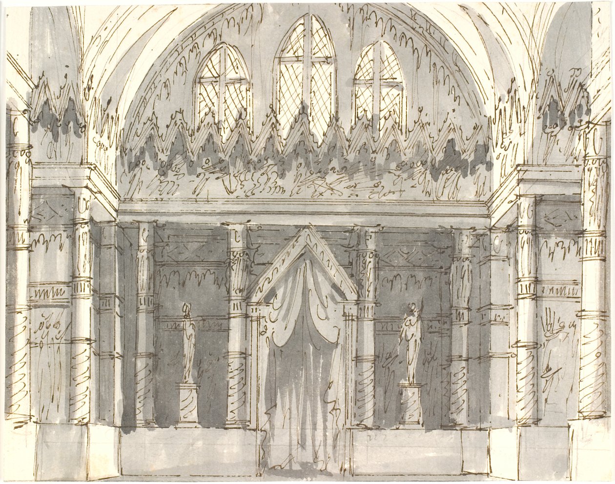 Templombelső alkotó: Aron Wallick