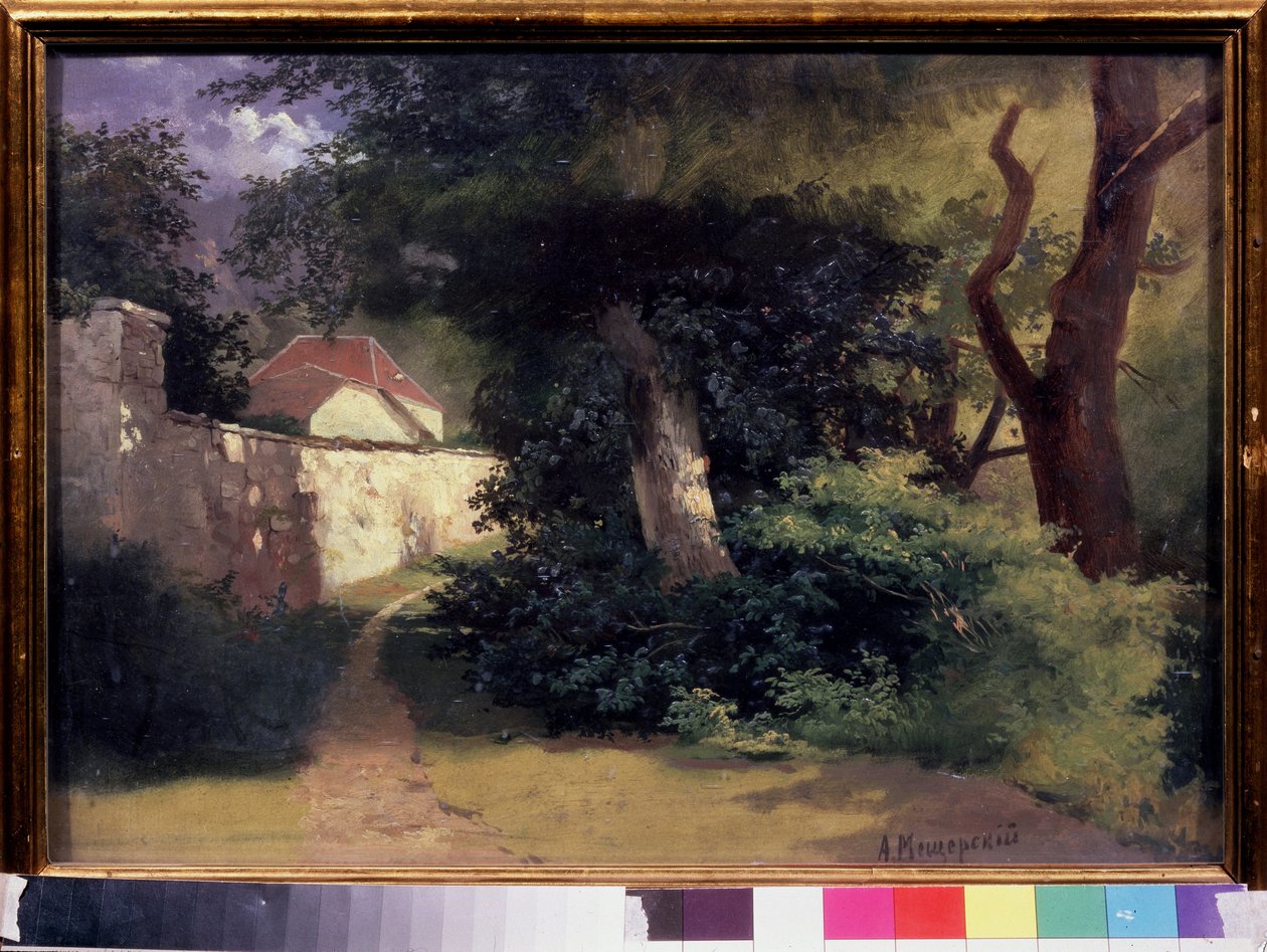 Sunny Day (A Sunny Day). Arszen Ivanovics Mescserszkij (1834-1902) munkája, olaj, karton. 19. századi orosz művészet. Állami Tretyakov Galéria, Moszkva alkotó: Arseniy Ivanovich Meshchersky