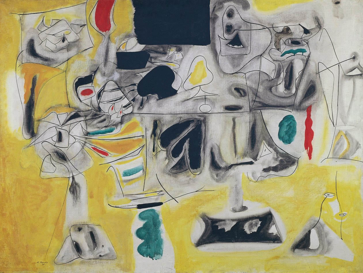 Táj-asztal alkotó: Arshile Gorky
