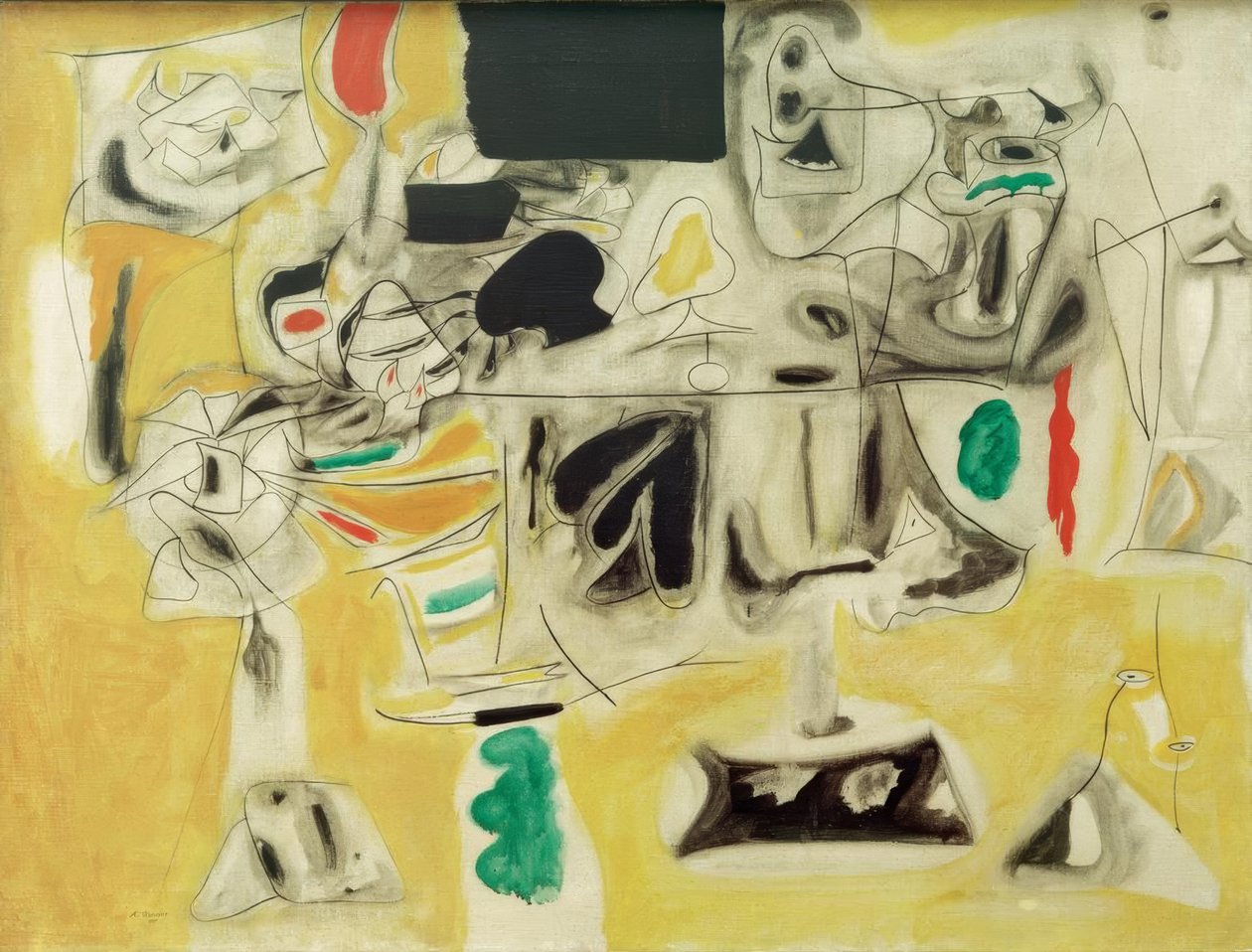 Táj-asztal alkotó: Arshile Gorky