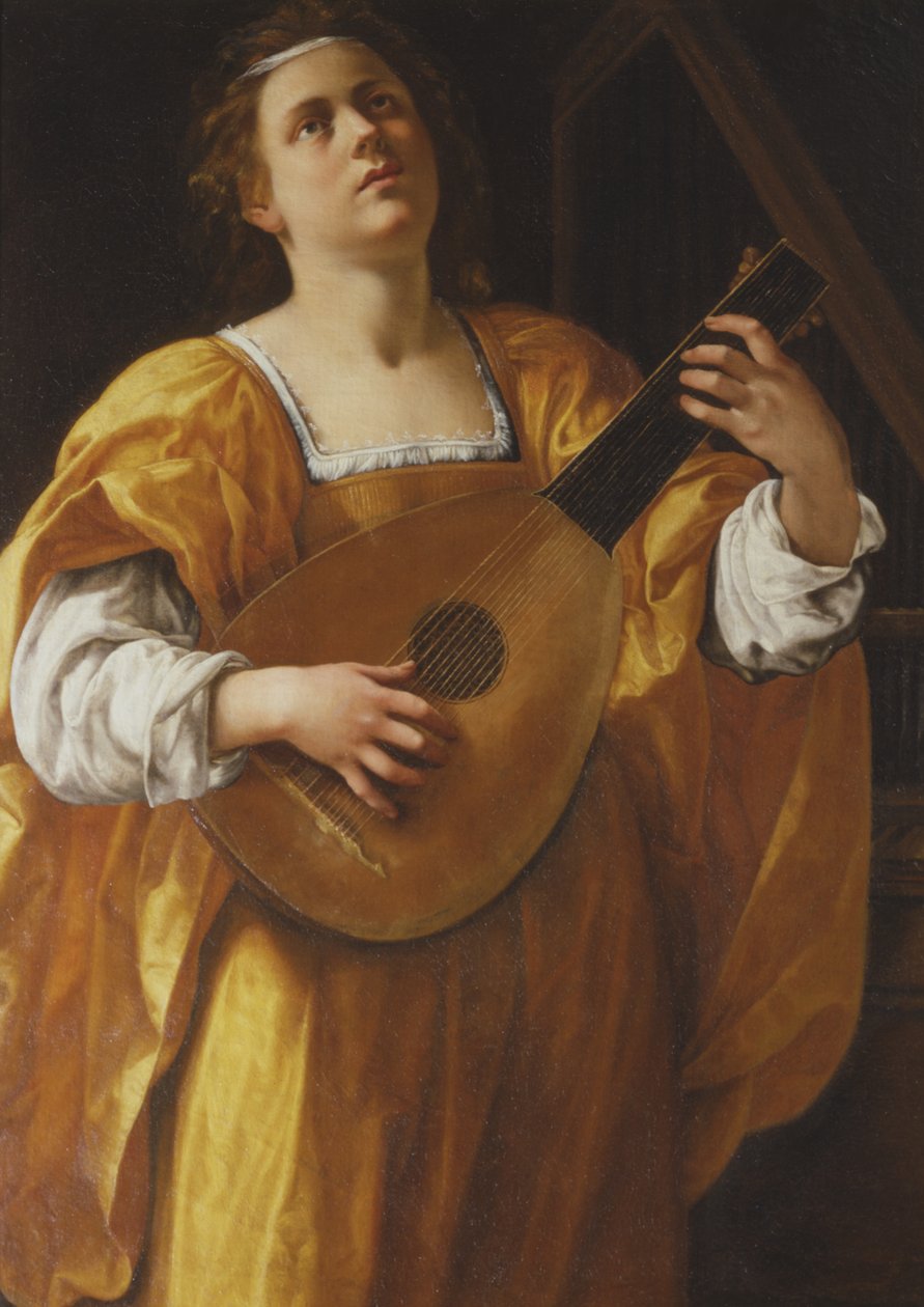Szent Cecília, 1620 alkotó: Artemisia Gentileschi