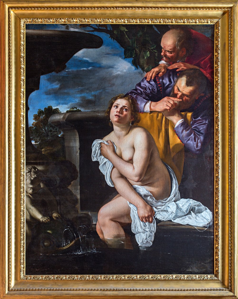 Susannah és az öregek, 1622 alkotó: Artemisia Gentileschi