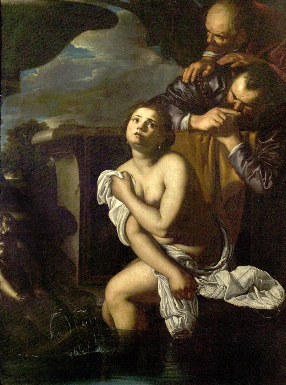 Susannah and the Elders (olaj, vászon) alkotó: Artemisia (attr.to) Gentileschi