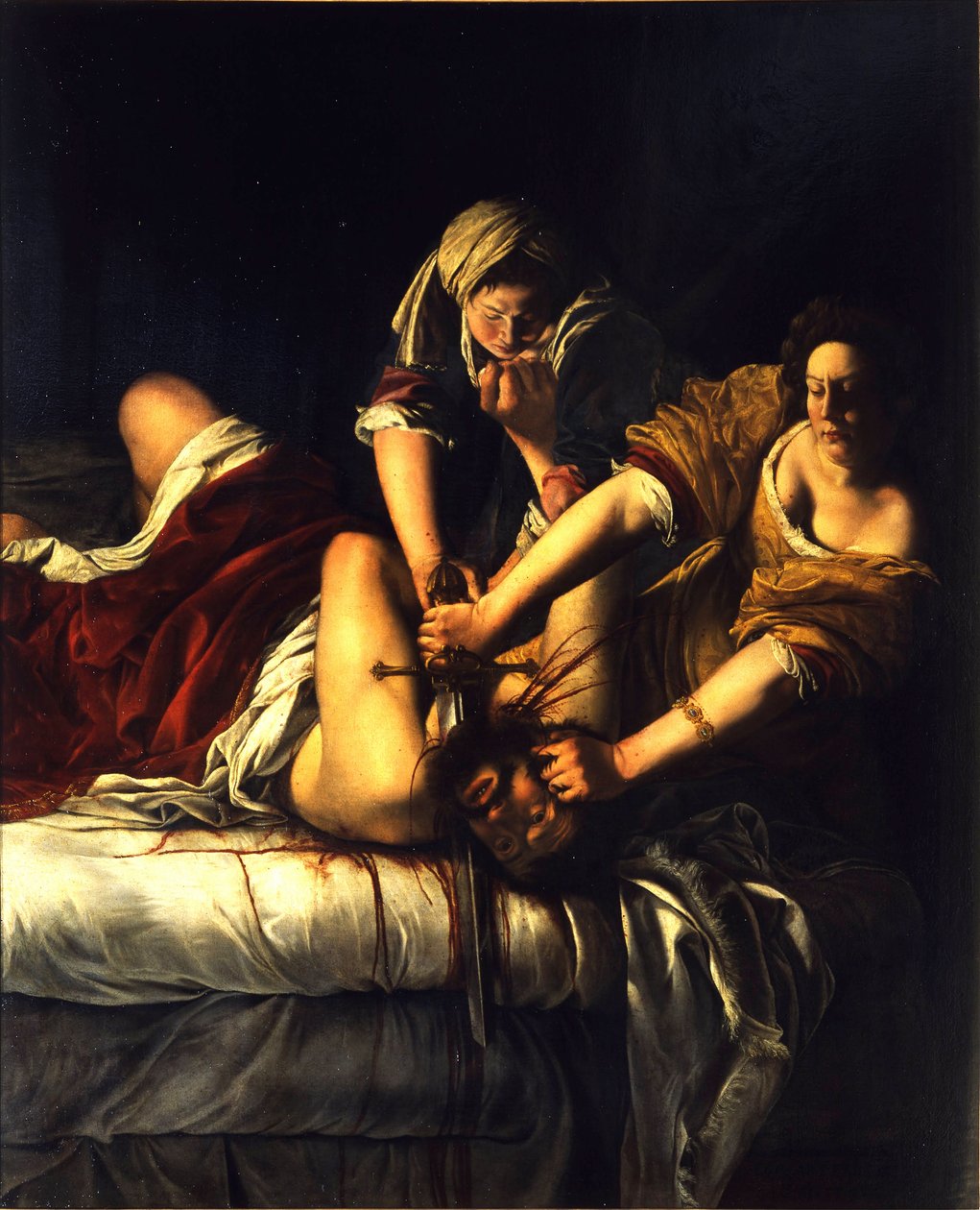 Giuditta decapita Oloferne alkotó: Artemisia Gentileschi