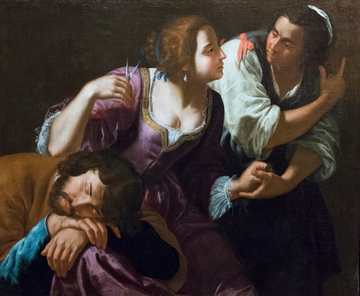 Sámson és Delila alkotó: Artemisia Gentileschi