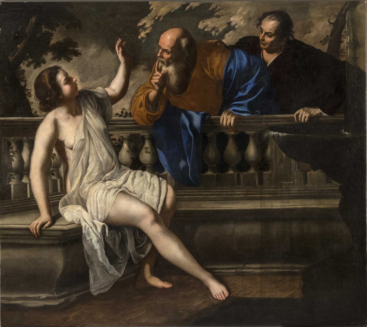 Susanna és a vének, 1652 alkotó: Artemisia Gentileschi